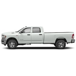  Ram 3500 Crew Cab Painted Moldings with a Color Insert 2019 - 2024 / CI-RAM19-2500-CC