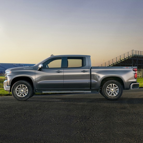 Chevrolet Silverado 3500 Crew Cab Painted Moldings with a Color Insert 2019 - 2024 / CI-SIL19-CC (CI-SIL19-CC) by www.Sportwing.com