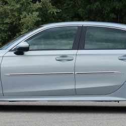  Honda Civic 4 Door Painted Moldings with a Color Insert 2022 - 2025 / CI7-CIV22-4DR