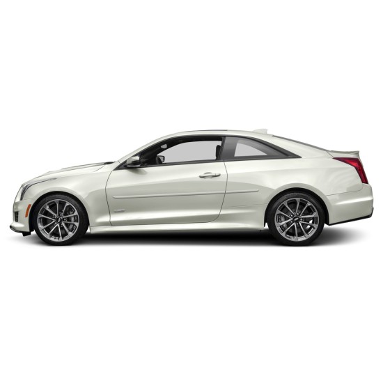 Cadillac ATS 2 Door Painted Body Side Molding 2014 - 2019 / FE-ATS-2DR (FE-ATS-2DR) by www.Sportwing.com
