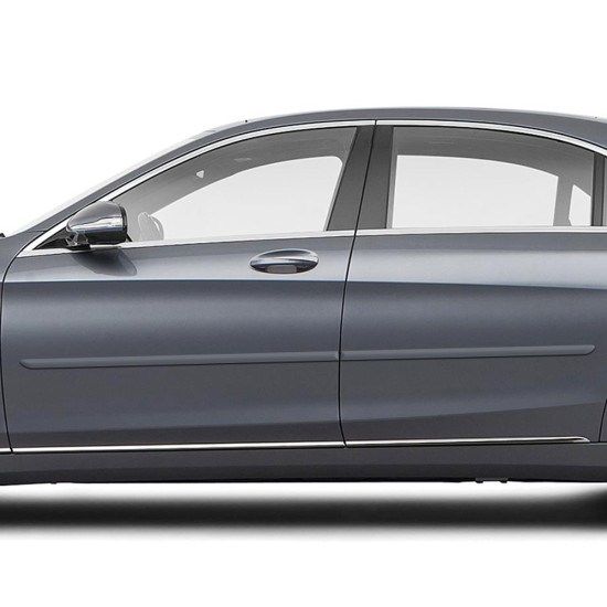 Mercedes S-Class 4 Door Painted Body Side Molding 2014 - 2020 / FE-BENZ-S20 (FE-BENZ-S20) by www.Sportwing.com