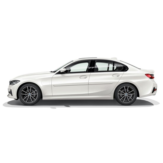 BMW 3-Series 4 Door Painted Body Side Molding 2019 - 2022 / FE-BMW3-19 (FE-BMW3-19) by www.Sportwing.com