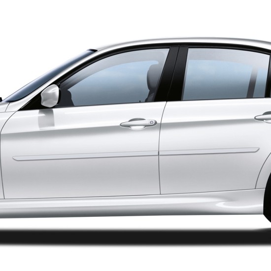 BMW 3-Series 4 Door Painted Body Side Molding 2006 - 2011 / FE-BMW3 (FE-BMW3) by www.Sportwing.com