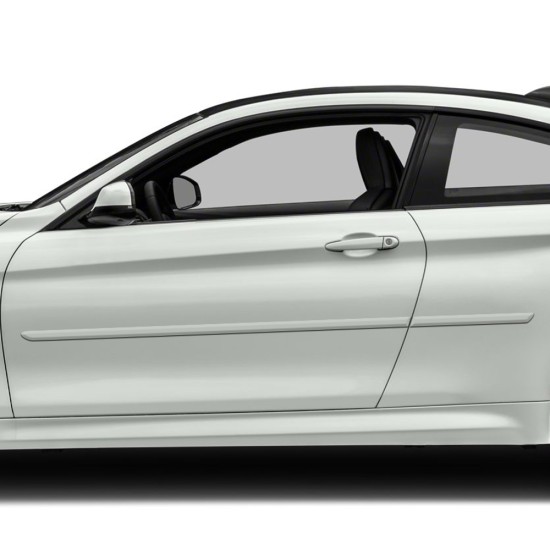 BMW 4-Series Coupe Painted Body Side Molding 2013 - 2020 / FE-BMW4 (FE-BMW4) by www.Sportwing.com