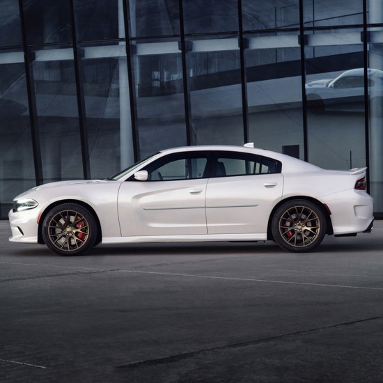 Dodge Charger Painted Body Side Molding 2015 - 2023 / FE-CHARG15 (FE-CHARG15) by www.Sportwing.com