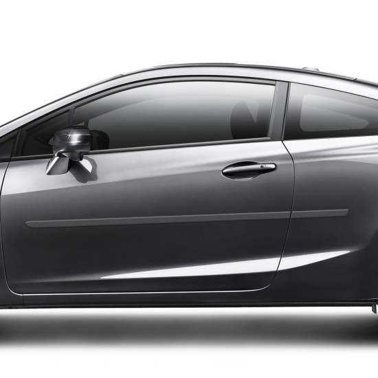 Honda Civic 2 Door Painted Body Side Molding 2012 - 2015 / FE-CIV12 (FE-CIV12) by www.Sportwing.com