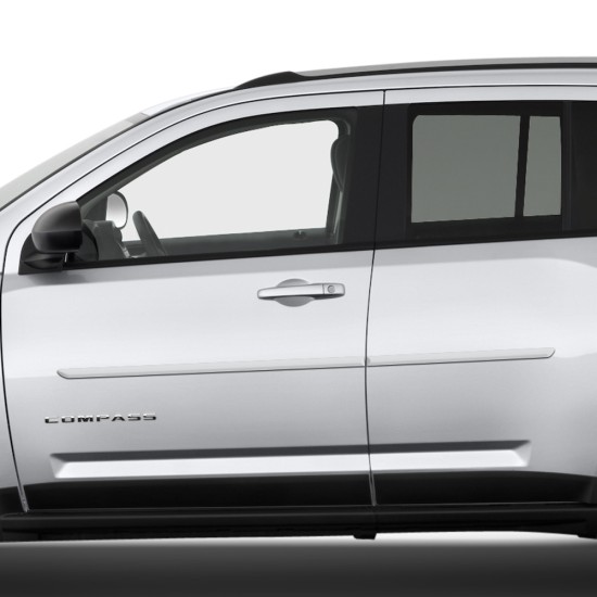Jeep Compass Painted Body Side Molding 2007 - 2016 / FE-COMPASS (FE-COMPASS) by www.Sportwing.com