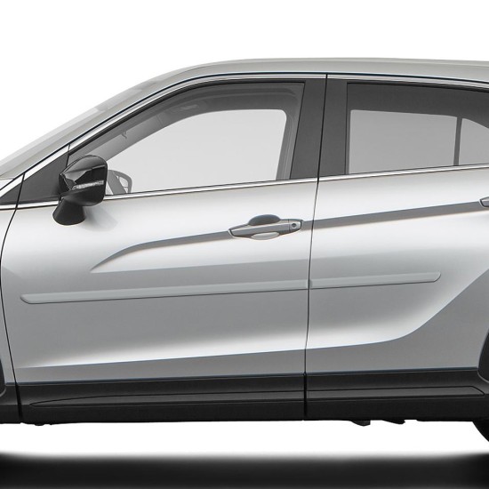 Mitsubishi Eclipse Cross Painted Body Side Molding 2018 - 2023 / FE-ECLIPSE18 (FE-ECLIPSE18) by www.Sportwing.com