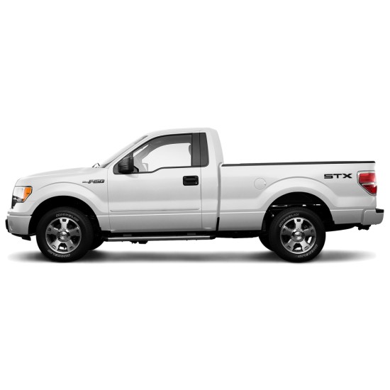 Ford F-150 Regular Cab Painted Body Side Molding 2009 - 2014 / FE-F15009-RC (FE-F15009-RC) by www.Sportwing.com