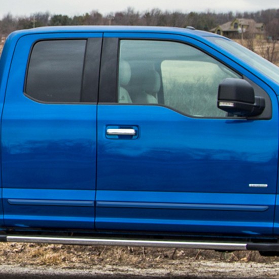 Ford F-150 SuperCab Painted Body Side Molding 2015 - 2023 / FE-F15015-SC (FE-F15015-SC) by www.Sportwing.com