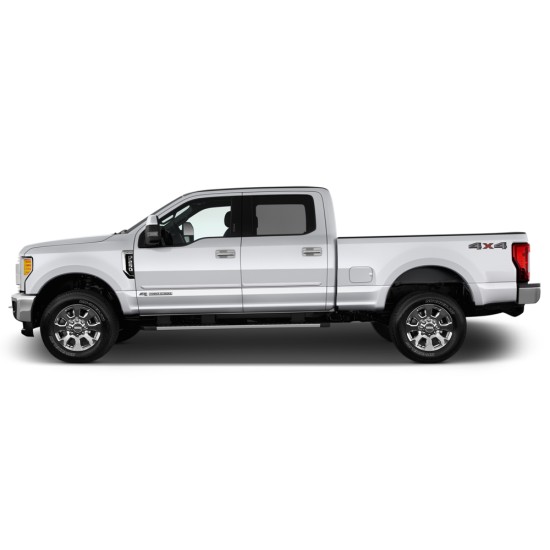 Ford F-350 SuperCrew Painted Body Side Molding 2017 - 2022 / FE-F250/350-17-CC (FE-F250/350-17-CC) by www.Sportwing.com