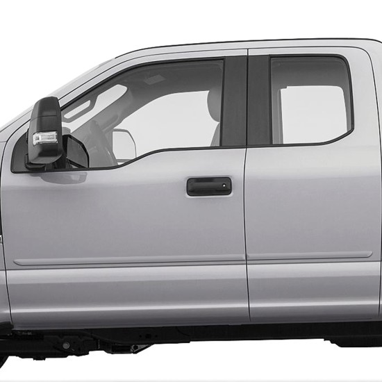 Ford F-350 SuperCab Painted Body Side Molding 2017 - 2022 / FE-F250/350-17-SC (FE-F250/350-17-SC) by www.Sportwing.com