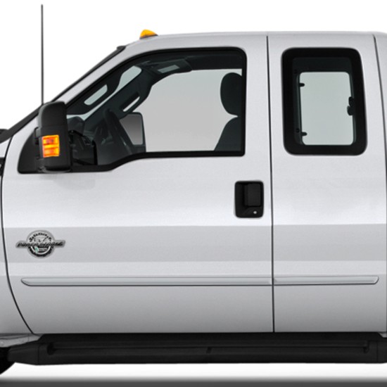 Ford F-250 SuperCab Painted Body Side Molding 1999 - 2016 / FE-F250/350-SC (FE-F250/350-SC) by www.Sportwing.com