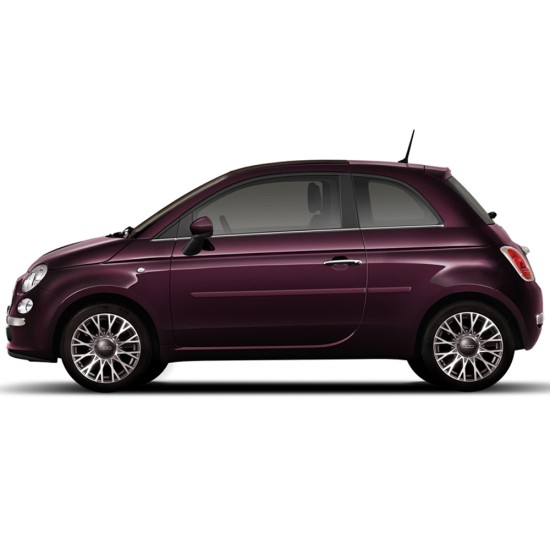 Fiat 500 Painted Body Side Molding 2012 - 2019 / FE-FIAT12 (FE-FIAT12) by www.Sportwing.com