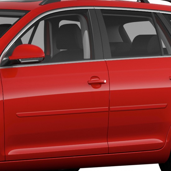 Volkswagen Jetta Sport Wagon Painted Body Side Molding 2009 - 2018 / FE-JET09WGN (FE-JET09WGN) by www.Sportwing.com