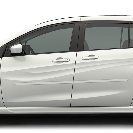  Mazda 5 Painted Body Side Molding 2010 - 2015 / FE-MAZDA5