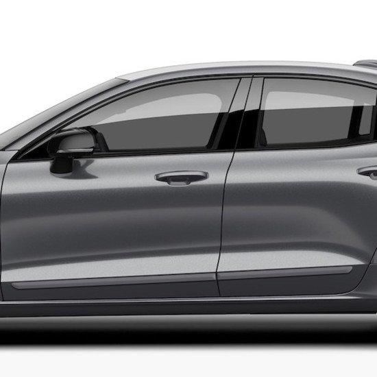Volvo S60 Painted Body Side Molding 2019 - 2023 / FE-S60-19 (FE-S60-19) by www.Sportwing.com