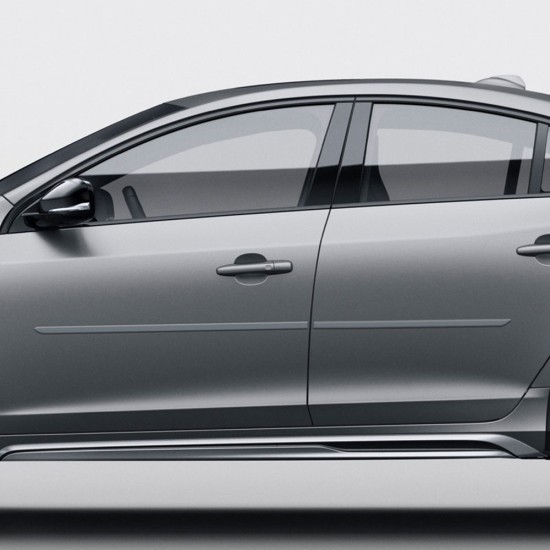 Volvo S60 Painted Body Side Molding 2010 - 2018 / FE-S60 (FE-S60) by www.Sportwing.com