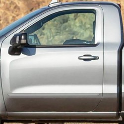  Chevrolet Silverado 3500 Regular Cab Painted Body Side Molding 2019 - 2024 / FE-SIL19-RC