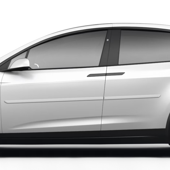 Tesla Model X Painted Body Side Molding 2016 - 2024 / FE-TESLA-X | Sportwing  Tesla Model X Painted Body Side Molding 2016 - 2024 / FE-TESLA-X | Sportwing