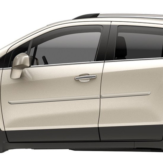 Chevrolet Trax Painted Body Side Molding 2015 - 2023 / FE-TRAX15 (FE-TRAX15) by www.Sportwing.com