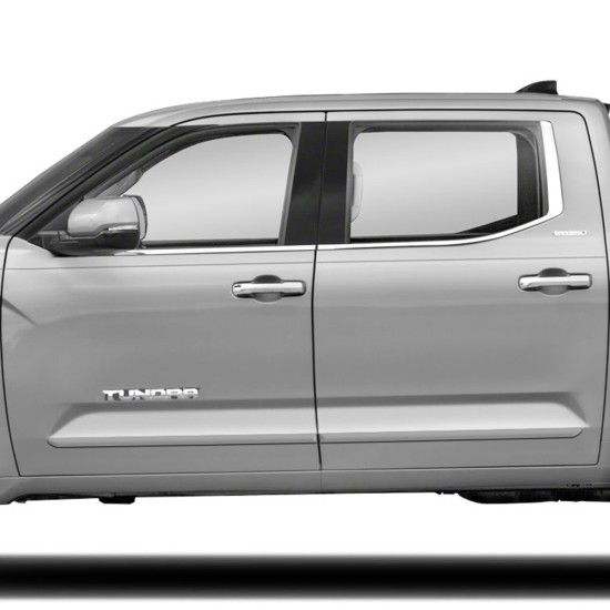 Toyota Tundra CrewMax Painted Body Side Molding 2022 - 2025 / FE-TUN22-CM Toyota Tundra CrewMax Painted Body Side Molding 2022 - 2025 / FE-TUN22-CM
