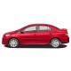 Toyota Yaris Sedan Painted Body Side Molding 2007 - 2011 / FE-YARIS (FE-YARIS) by www.Sportwing.com