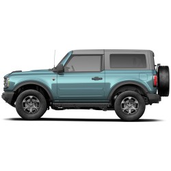  Ford Bronco 2 Door Painted Body Side Molding 2021 - 2023 / FE2-BRONCO21-2DR