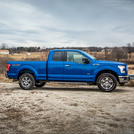 Ford F-150 SuperCab Painted Body Side Molding 2015 - 2023 / FE2-F15015-SC (FE2-F15015-SC) by www.Sportwing.com