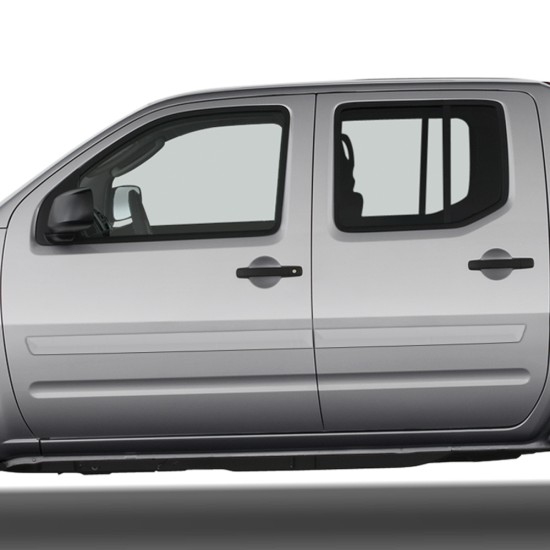 Nissan Frontier Crew Cab Painted Body Side Molding 2005 - 2021 / FE2-FRON05-CC (FE2-FRON05-CC) by www.Sportwing.com