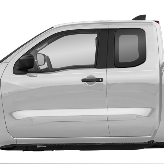 Nissan Frontier King Cab Painted Body Side Molding 2022 - 2025 / FE2-FRON22-KC Nissan Frontier King Cab Painted Body Side Molding 2022 - 2025 / FE2-FRON22-KC