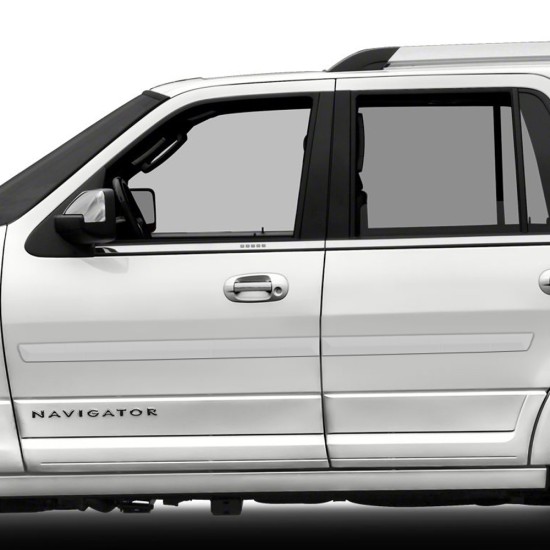 Lincoln Navigator Painted Body Side Molding 2015 - 2017 / FE2-NAV15 Lincoln Navigator Painted Body Side Molding 2015 - 2017 / FE2-NAV15