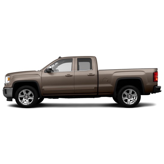 GMC Sierra Extended Cab Painted Body Side Molding 2014 - 2018 / FE2-SIL14/SIE-DC (FE2-SIL14/SIE-DC) by www.Sportwing.com