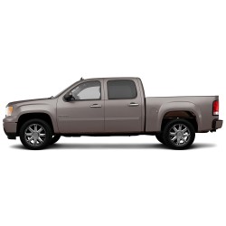  GMC Sierra Crew Cab Painted Body Side Molding 2007 - 2013 / FE2-SILVERADO-CC