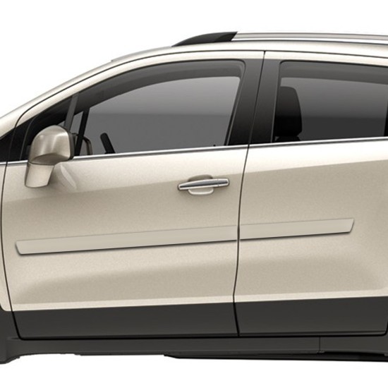 Chevrolet Trax Painted Body Side Molding 2015 - 2023 / FE2-TRAX15 (FE2-TRAX15) by www.Sportwing.com