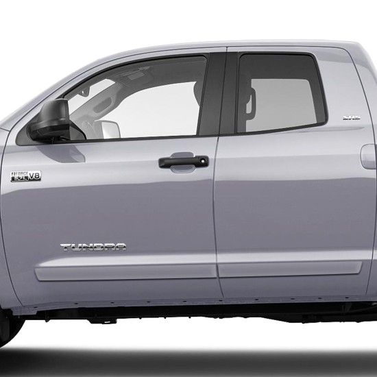 Toyota Tundra Double Cab Painted Body Side Molding 2007 - 2021 / FE2-TUN-DC-XX-L (FE2-TUN-DC-XX-L) by www.Sportwing.com