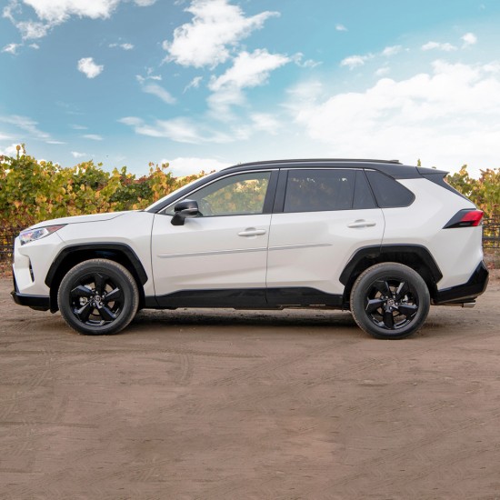  Toyota RAV4 Painted Body Side Molding 2019 - 2024 / FE7-RAV4-19 | Sportwing