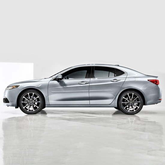 Acura TLX Painted Body Side Molding 2015 - 2020 / FE7-TLX15 (FE7-TLX15) by www.Sportwing.com