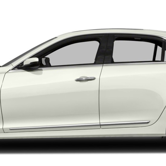  Cadillac CTS Sedan Chrome Body Side Molding 2014 - 2019 / LCM-CTS14-1819-2021