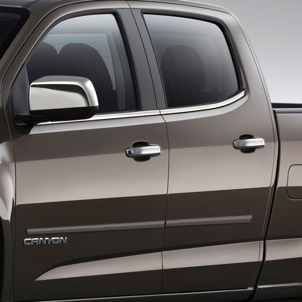 Painted Body Side Moldings : Chevrolet Colorado Crew Cab ...