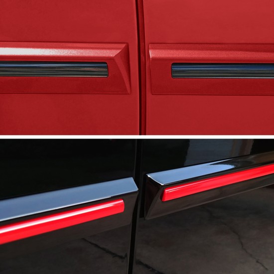 Honda Civic 4 Door Painted Moldings with a Color Insert 2022 - 2023 / CI7-CIV22-4DR (CI7-CIV22-4DR) by www.Sportwing.com