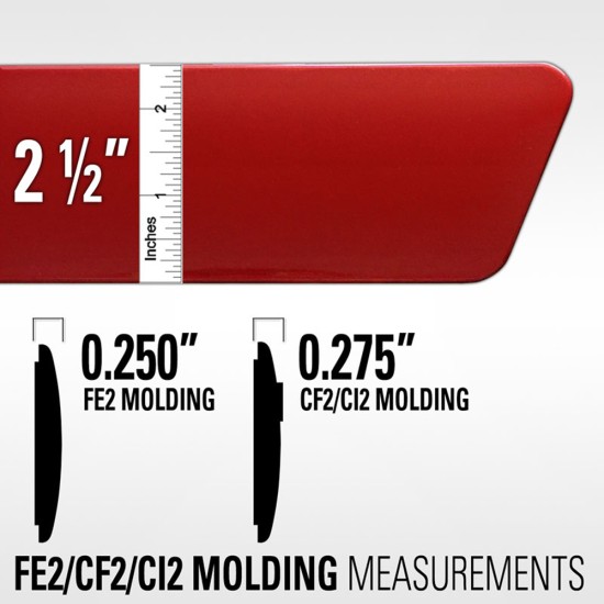 Ram Quad Cab Painted Moldings with a Color Insert 2009 - 2018 / CI2-RAM09-QC (CI2-RAM09-QC) by www.Sportwing.com