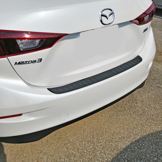  Mazda 3 Sedan / 5 Door Hatchback Rear Bumper Protector 2010 - 2021 / RBP-003