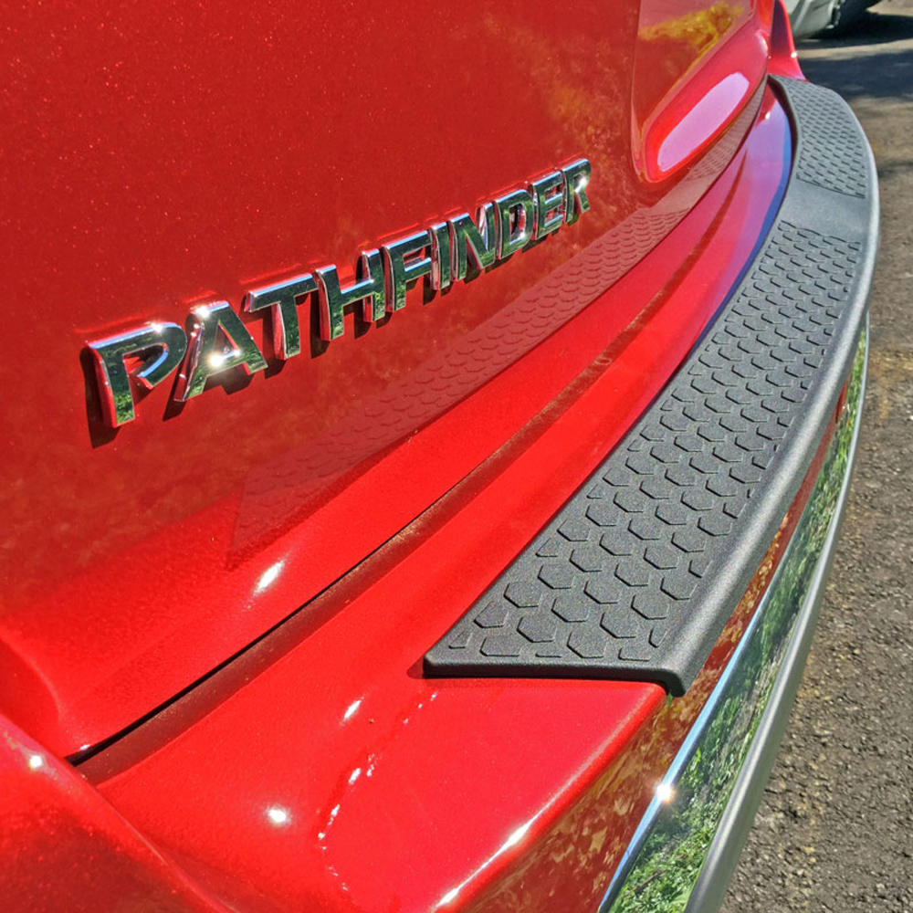 Rear Bumper Protectors : Nissan Pathfinder Rear Bumper Protector ...