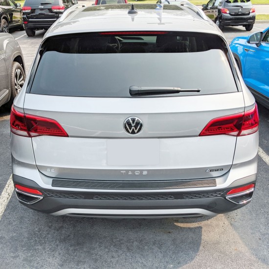 Volkswagen Taos Rear Bumper Protector 2022 - 2024 / RBP-019 (RBP-019) by www.Sportwing.com Volkswagen Taos Rear Bumper Protector 2022 - 2024 / RBP-019 | Sportwing