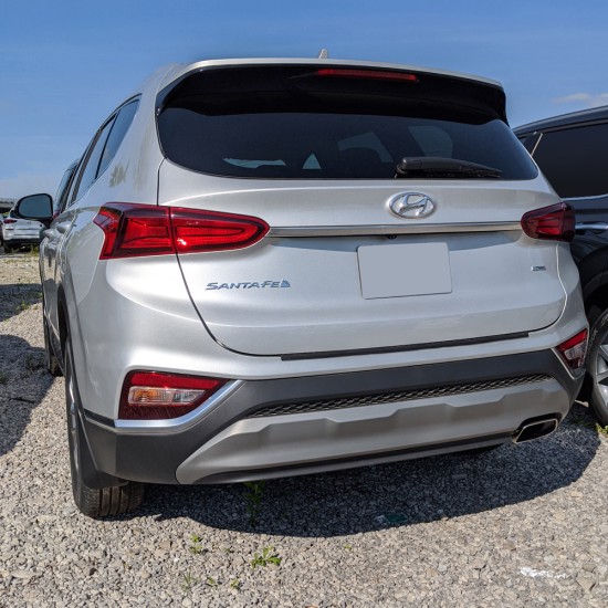 Hyundai Santa Fe Rear Bumper Protector 2019 - 2023 / RBP-021 (RBP-021) by www.Sportwing.com