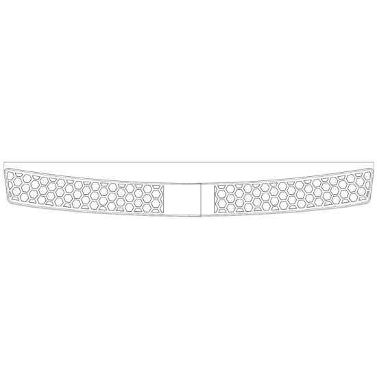 Buick Lucerne Rear Bumper Protector 2006 - 2012 / RBP-001 (RBP-001) by www.Sportwing.com