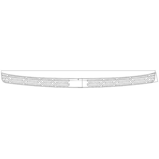 Kia Soul Rear Bumper Protector 2009 - 2013 / RBP-006 (RBP-006) by www.Sportwing.com