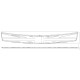 Mini Cooper Countryman Rear Bumper Protector 2017 - 2022 / RBP-010 Mini Cooper Countryman Rear Bumper Protector 2017 - 2022 / RBP-010