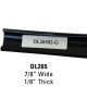 Track Cover Molding; 65  Roll - 7/8” Wide, 1/8” Thick / DL26502-G (DL26502-G) by www.Sportwing.com